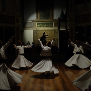 The Whirling Dervish [I later able to see the Semâ at Istanbul]